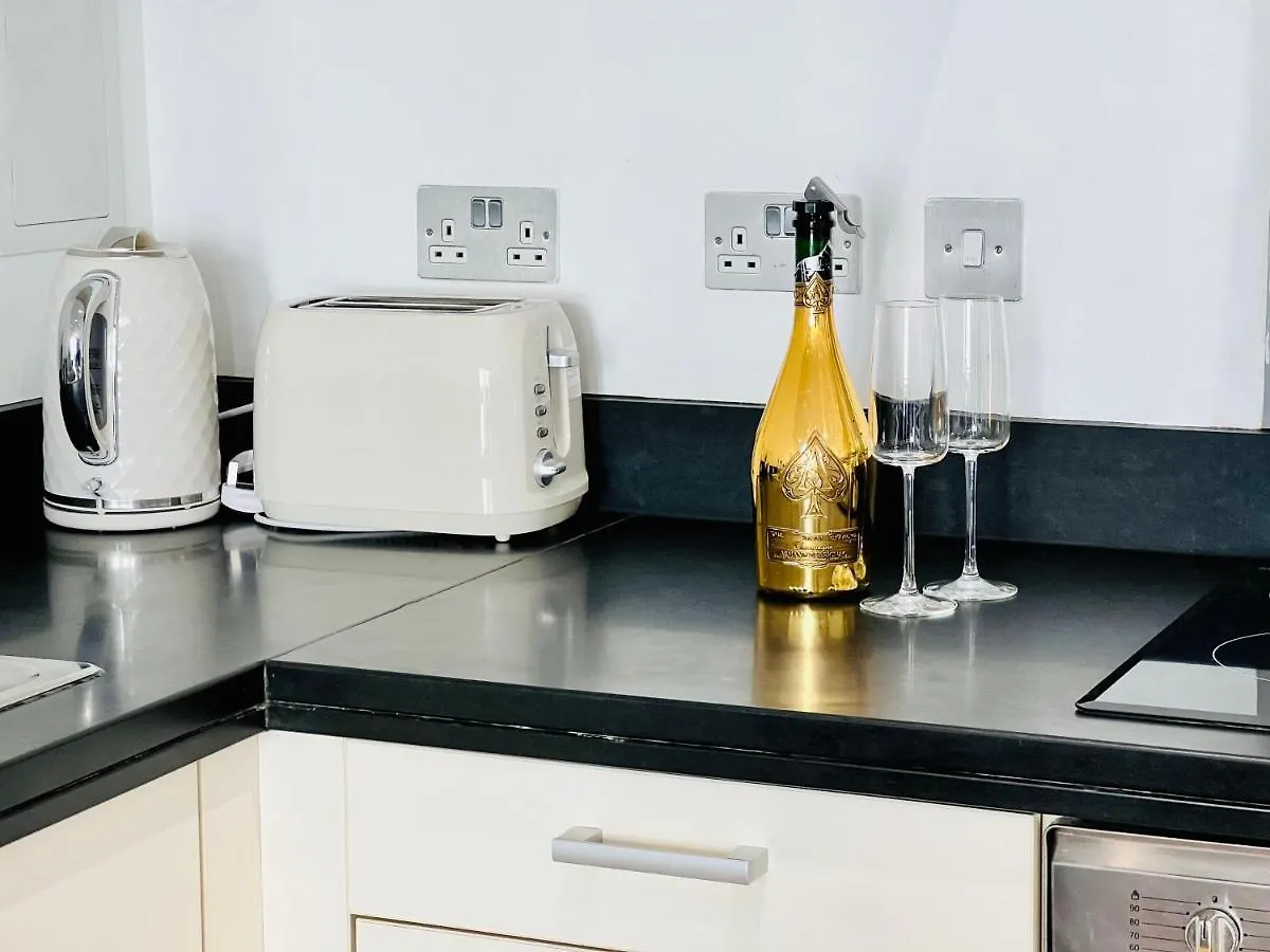 Apartmán Modern Canary Studio- Wifi Londýn